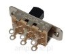 Przełącznik suwakowy 2 pozycje DPDT Switchcraft (Jazzmaster, Jaguar)